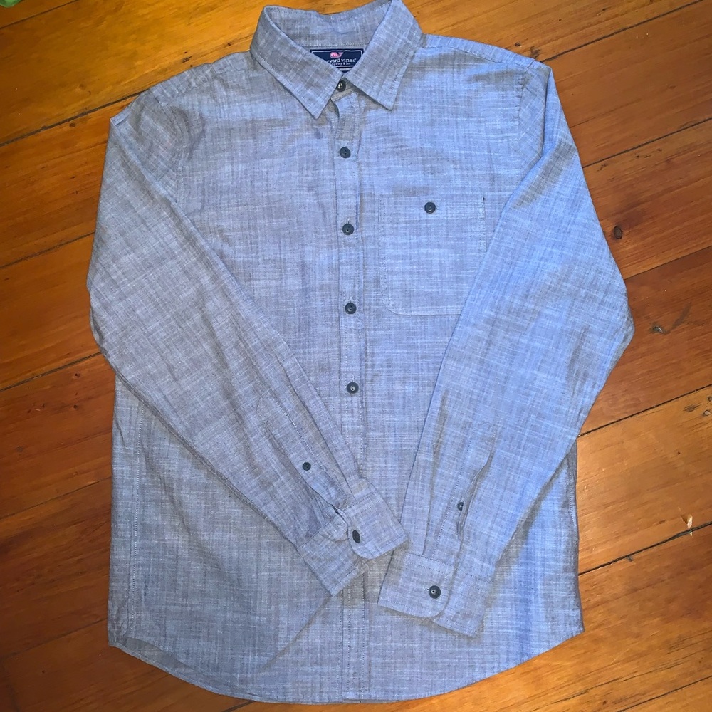Vineyard Vines men’s small slim longshore button down shirt - Picture 4 of 6